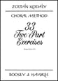 33 Two Part Exercises Book
